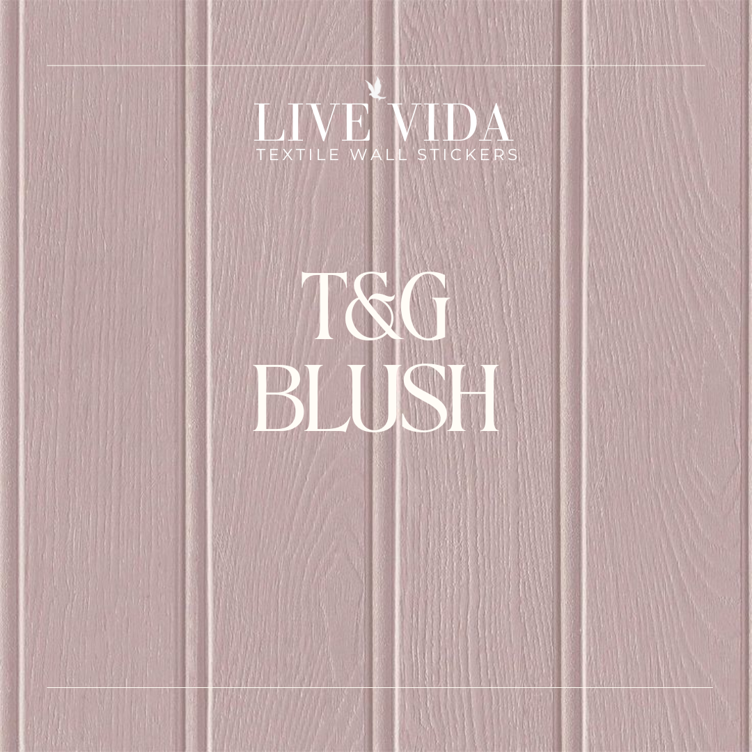 T&G Effect Wood Panelling Wall Art