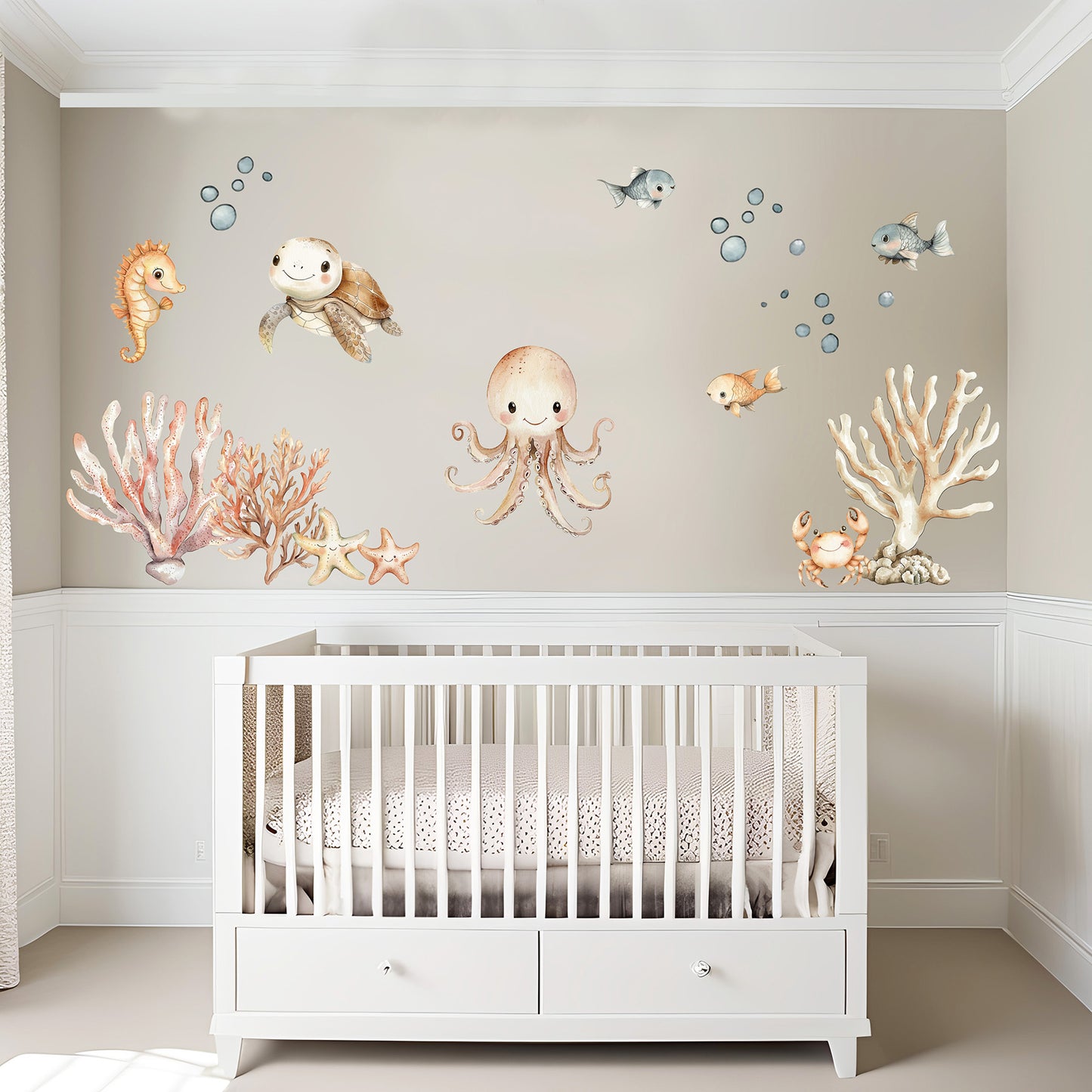Baby Ocean Dream Wall Sticker Set