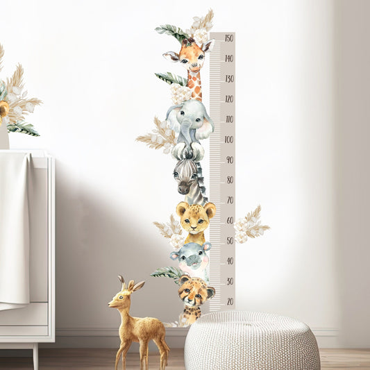 Baby Safari Height Chart