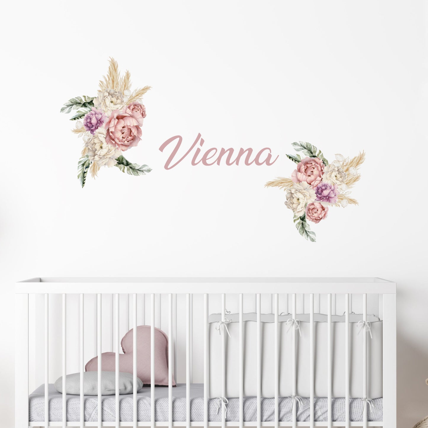 Peony Cluster Personalised Name