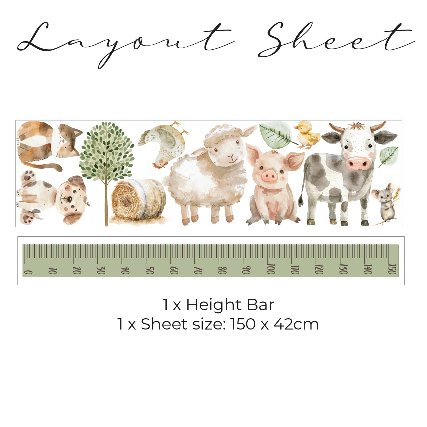 Farm Life Height Chart