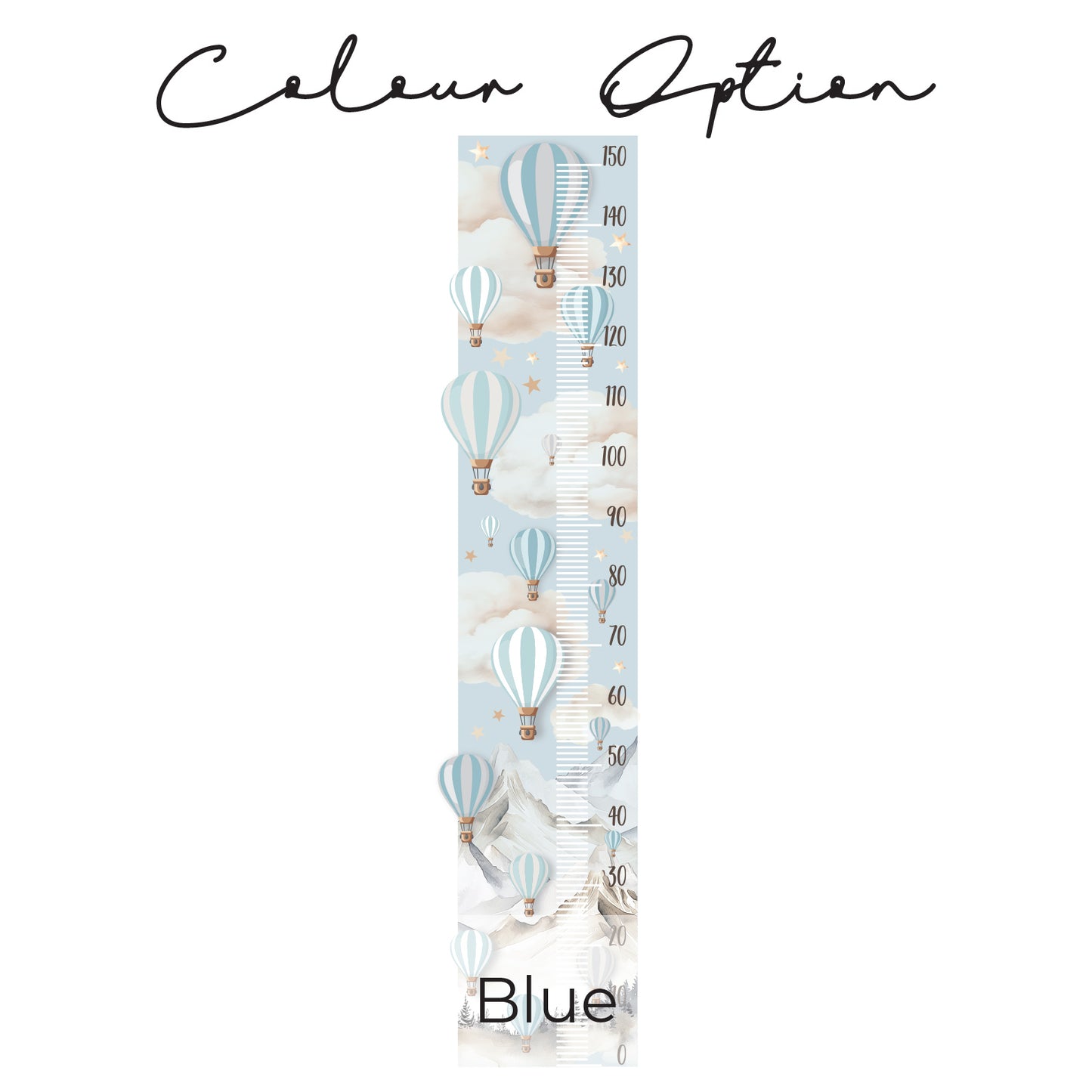 Hot Air Balloon Height Bar