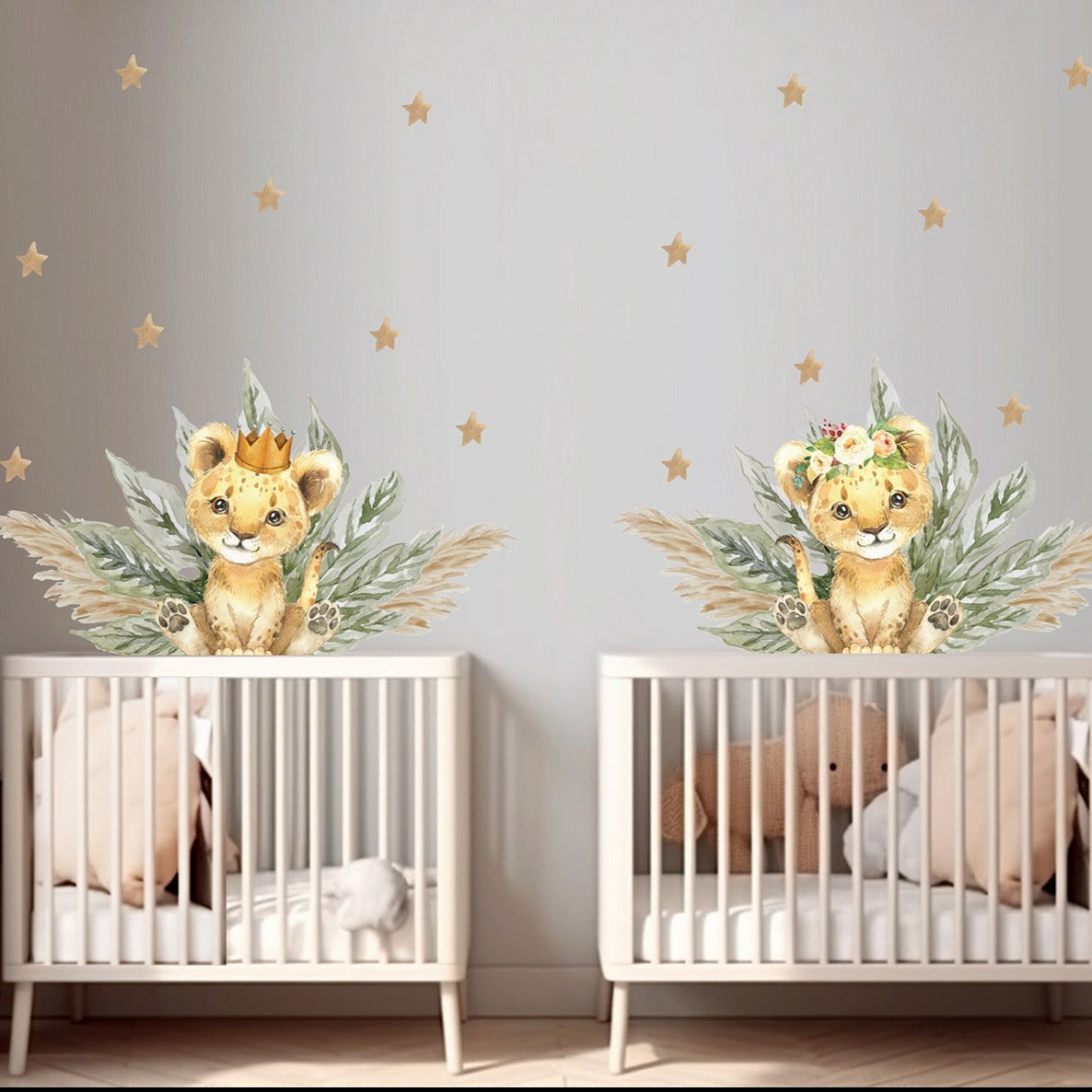 Lion Cub Safari Wall Art