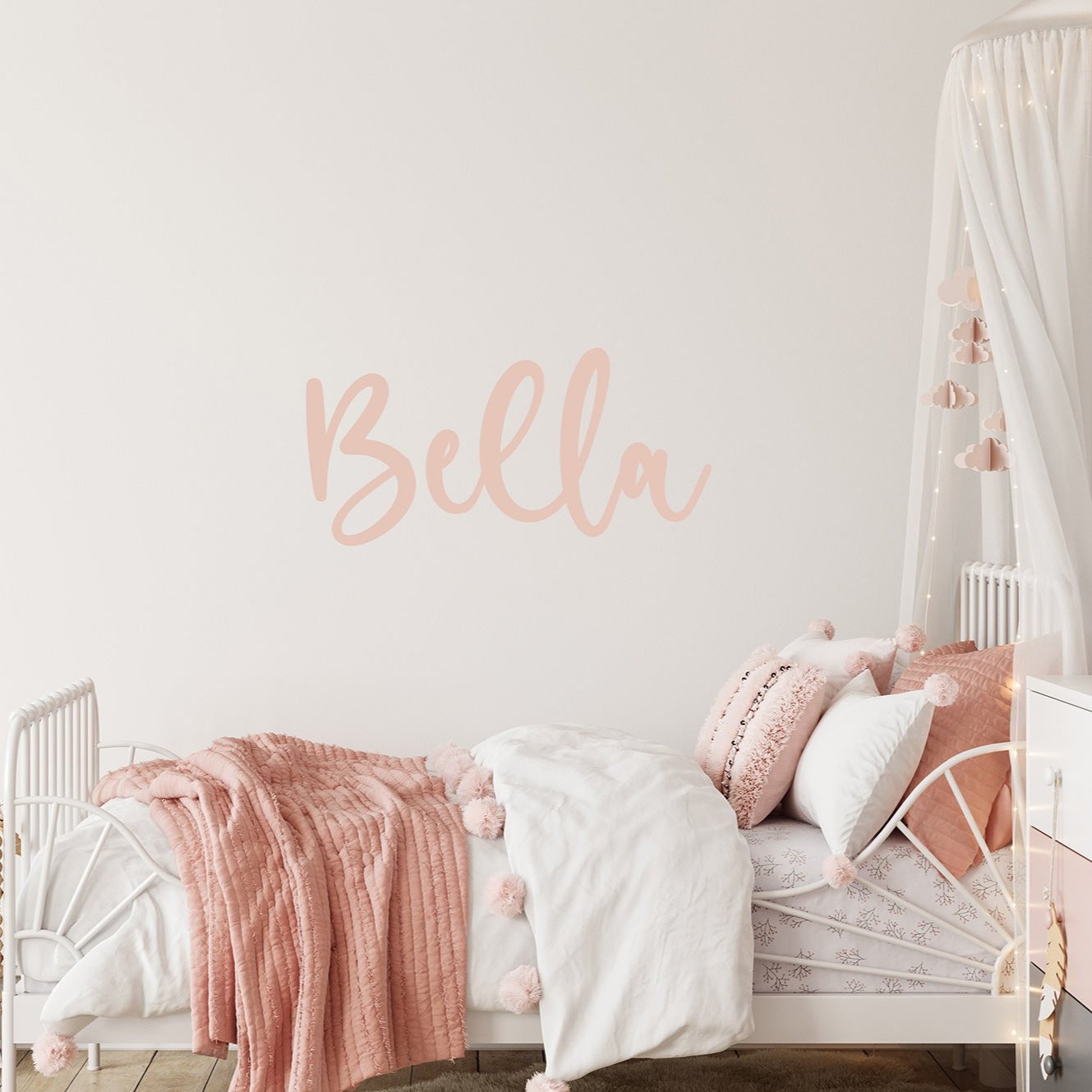 Personalised Script Name Wall Sticker