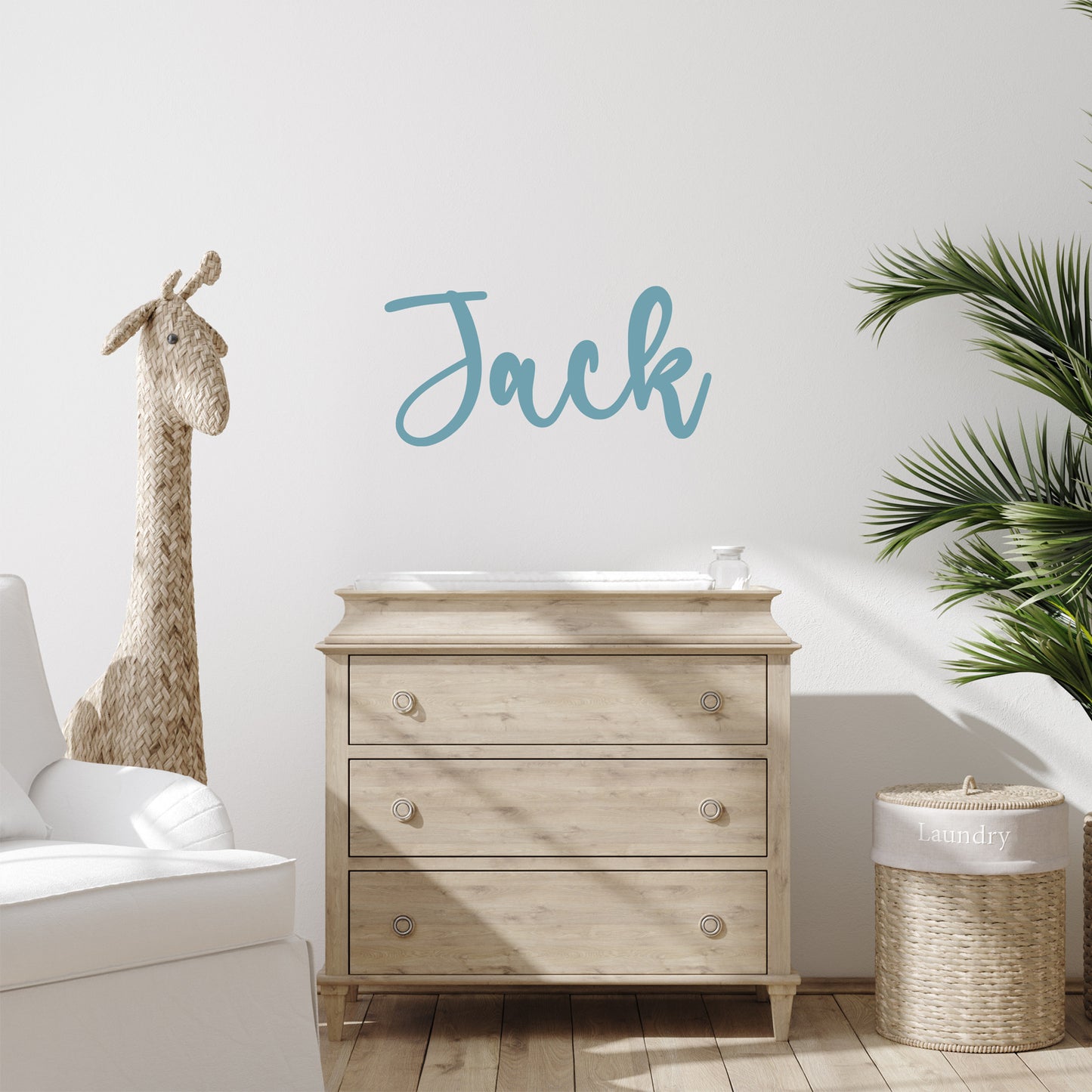 Personalised Script Name Wall Sticker