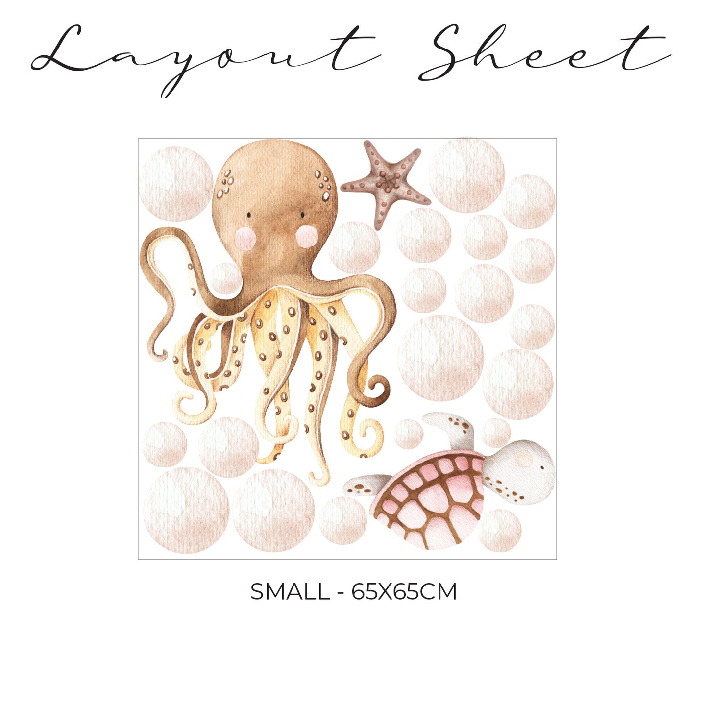 Ocean Octopus Wall Art