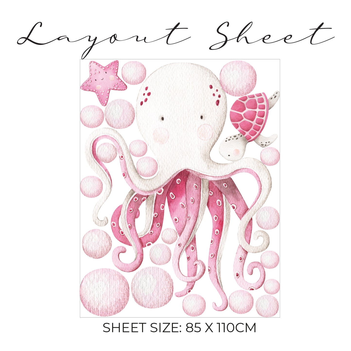 Ocean Octopus Wall Art