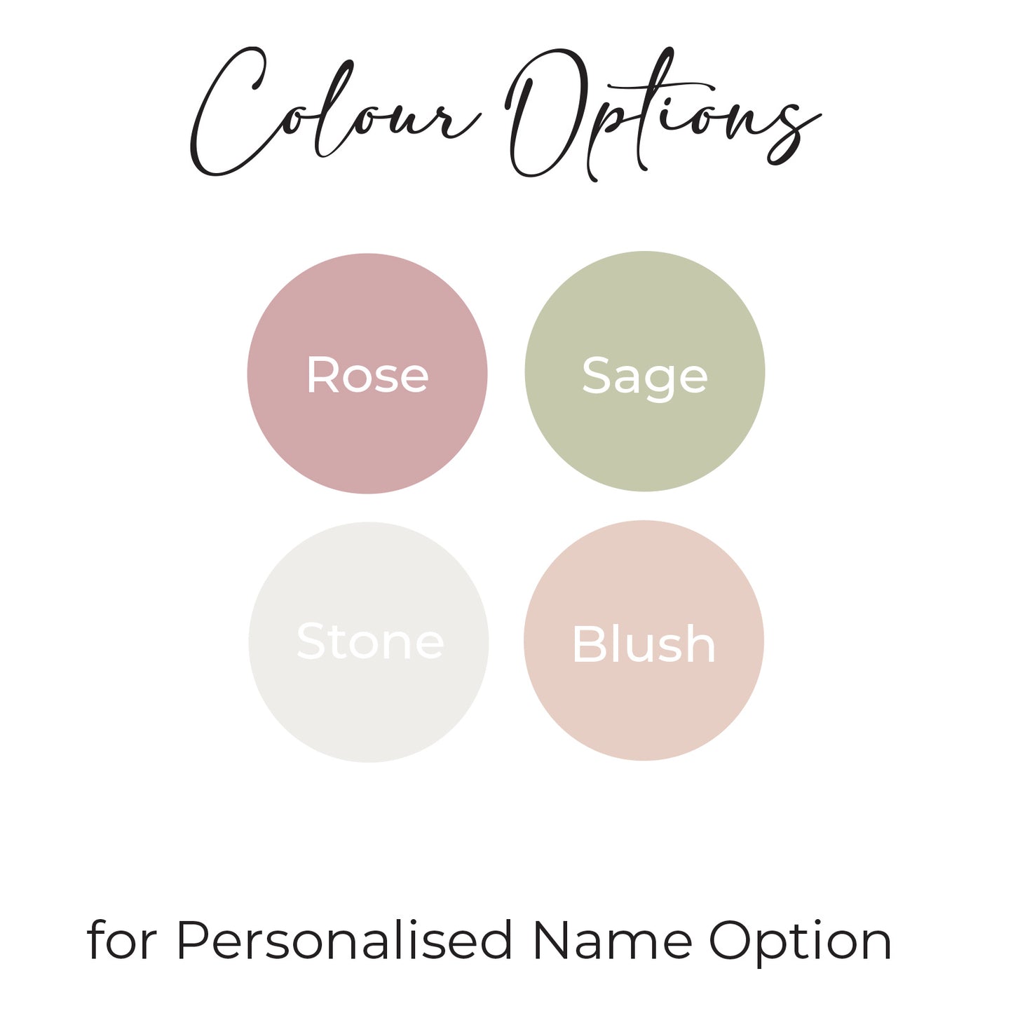 Peony Floral Initial Wall Sticker