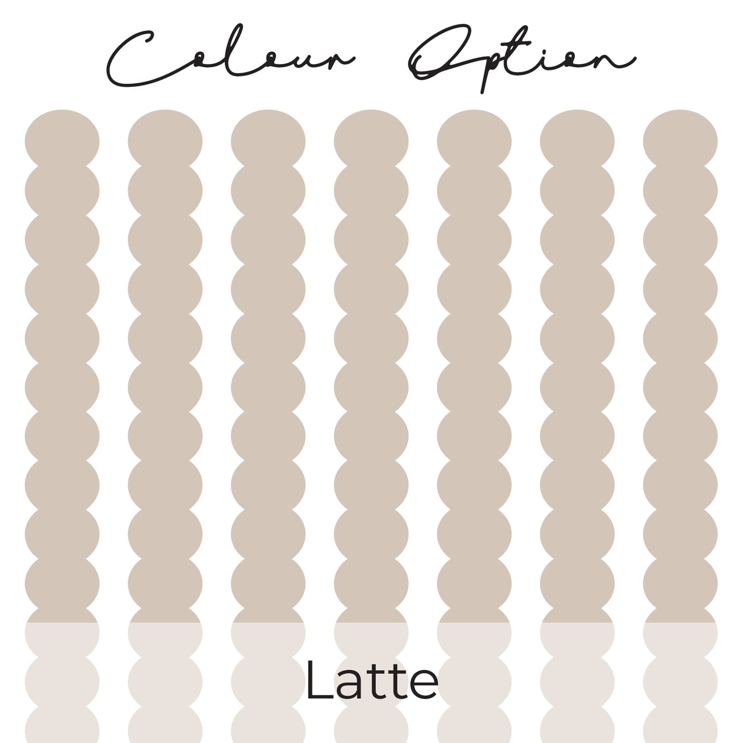 Scallop Trim Wall Stickers