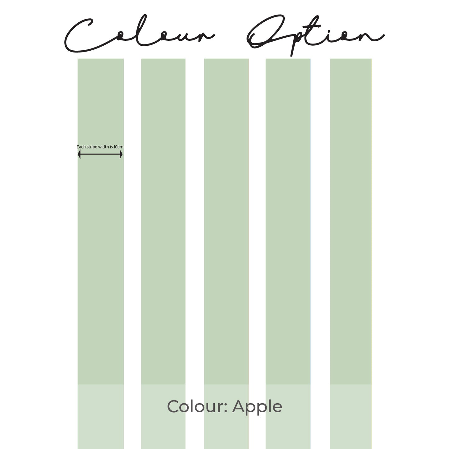 Stripe Trim Wall Sticker Set