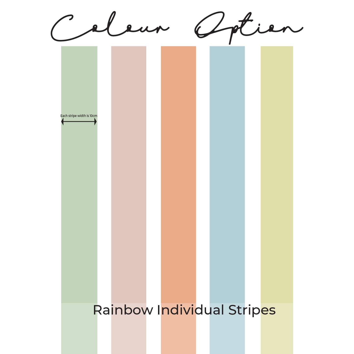Stripe Trim Wall Sticker Set