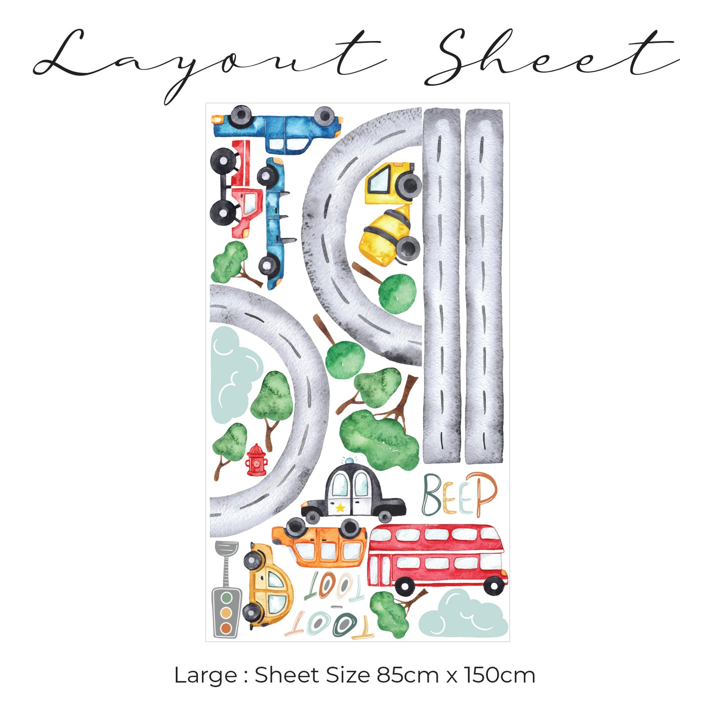 On the Road Transport Wall Art