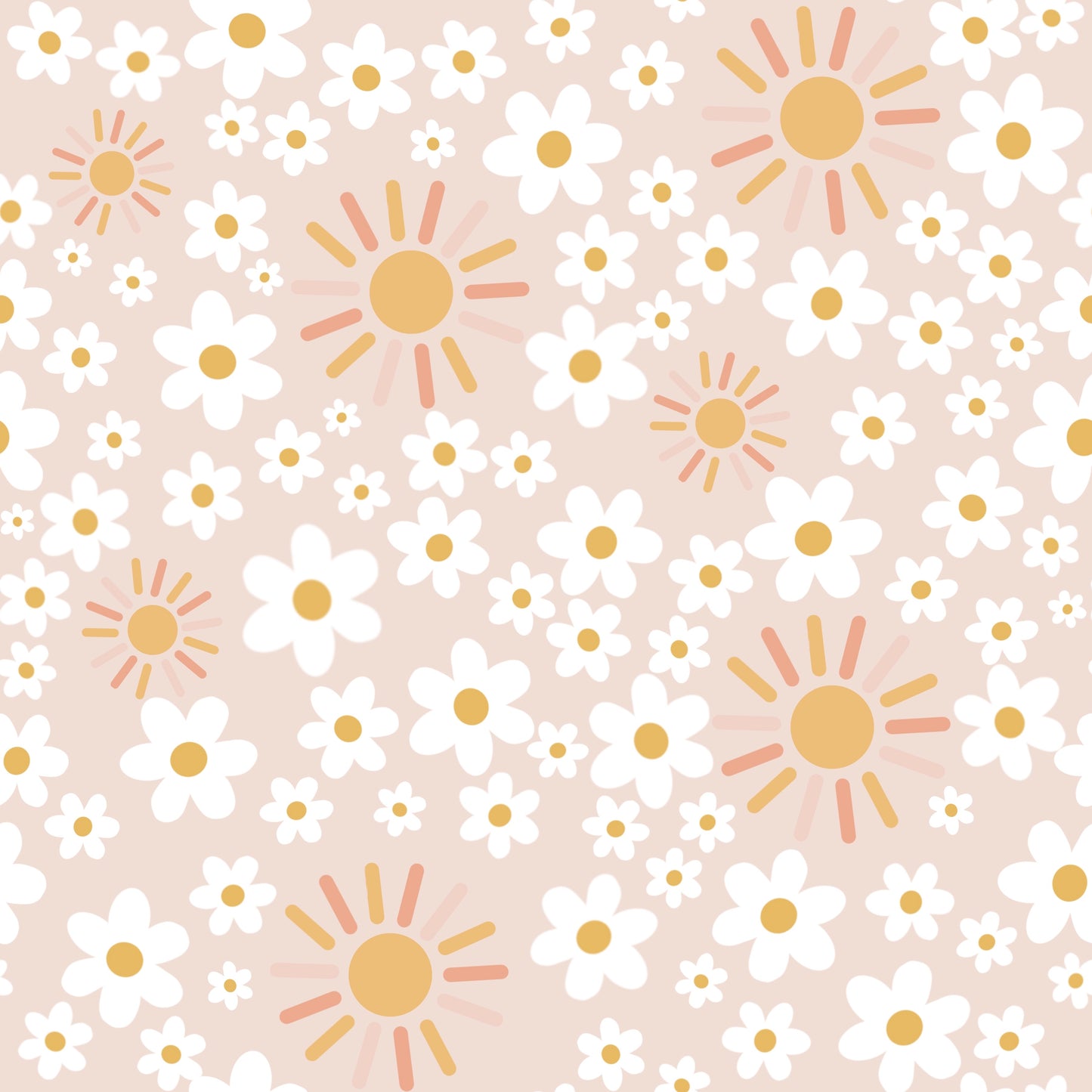 Daisy Sunshine Printed Arch & Quote Wall Decal