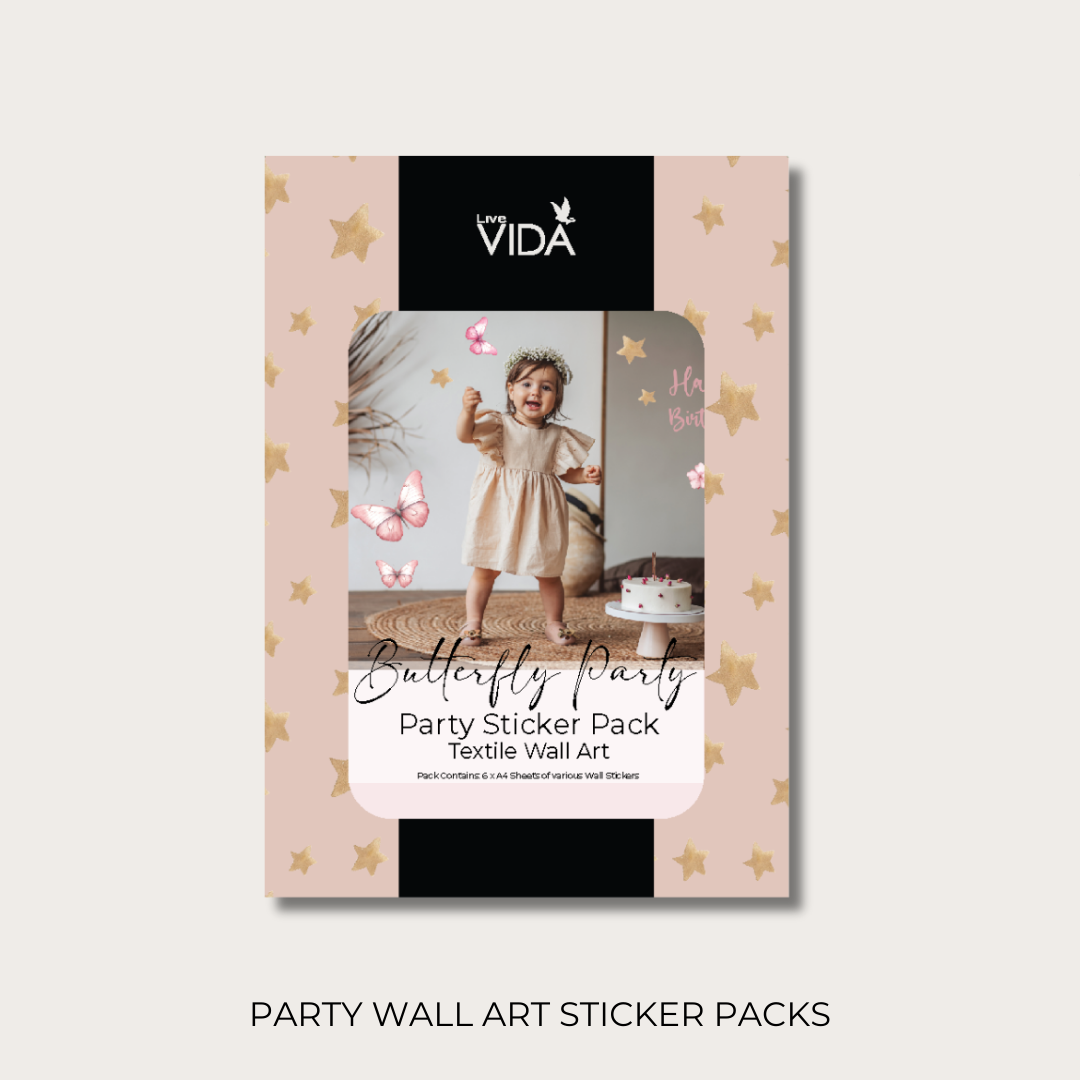 Butterfly Party Sticker Pack