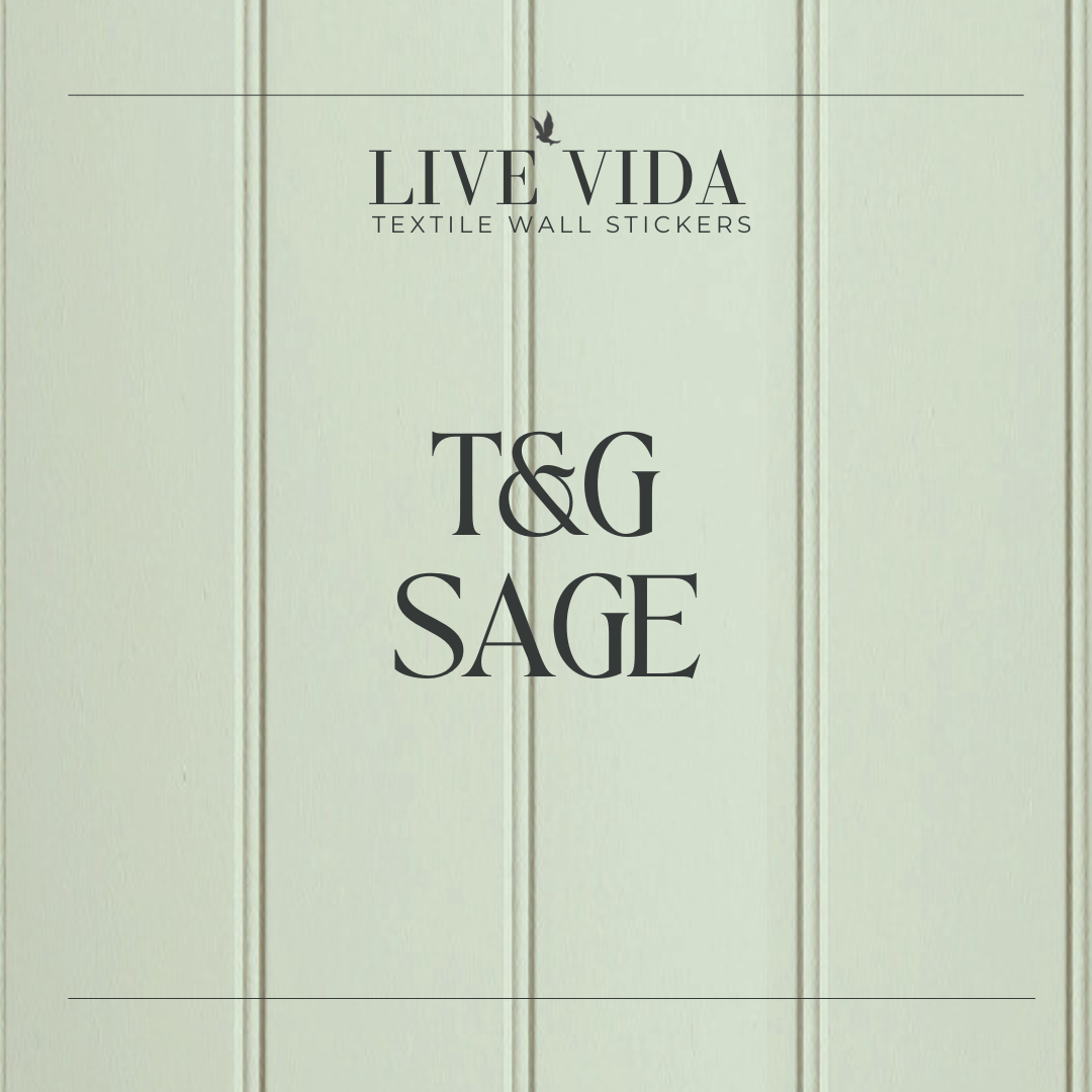 T&G Effect Wood Panelling Wall Art