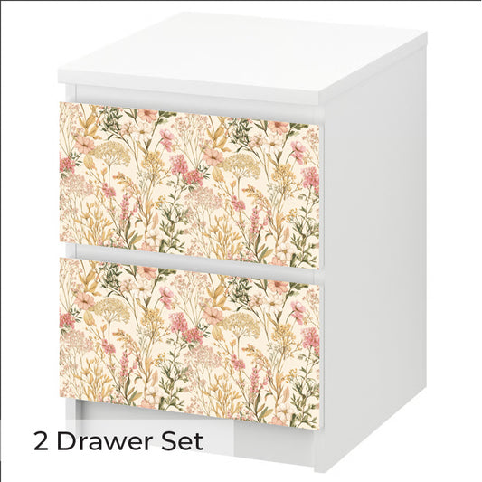 Furniture Wall Sticker set for Small Drawer