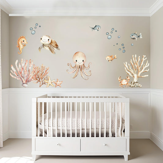 Baby Ocean Dream Wall Sticker Set