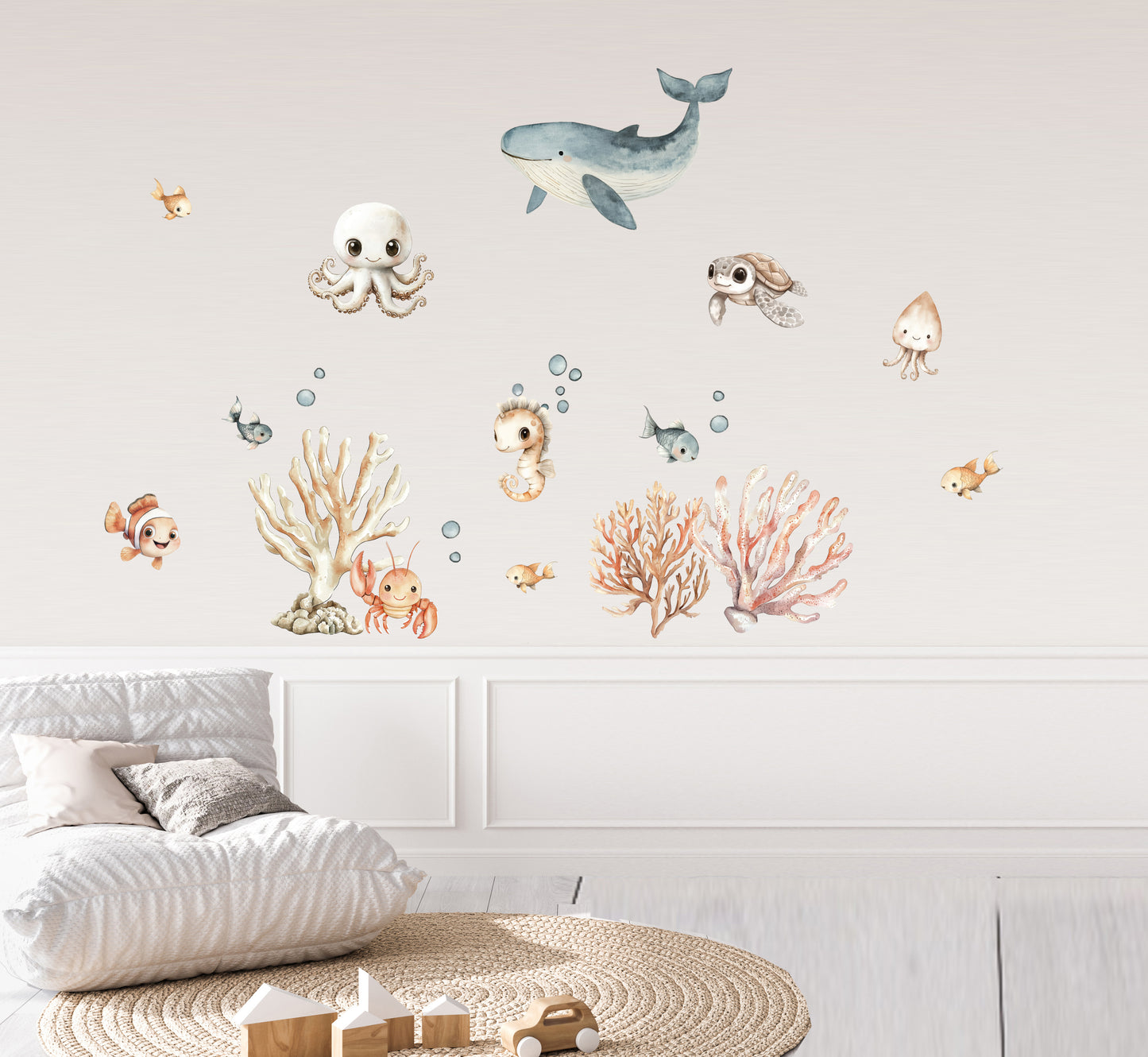 Baby Ocean Dream Wall Sticker Set