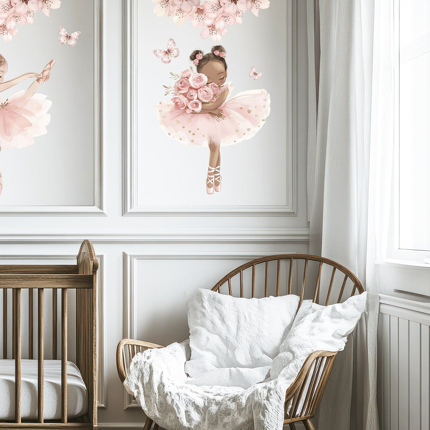 Ballerina Tiny Dancer Wall Sticker Set