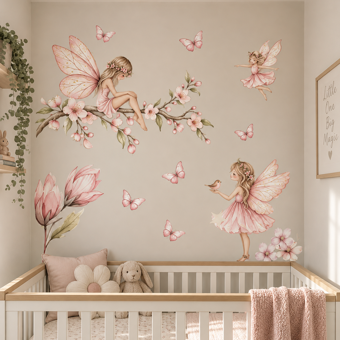 Flower Fairies Wall Sticker Set