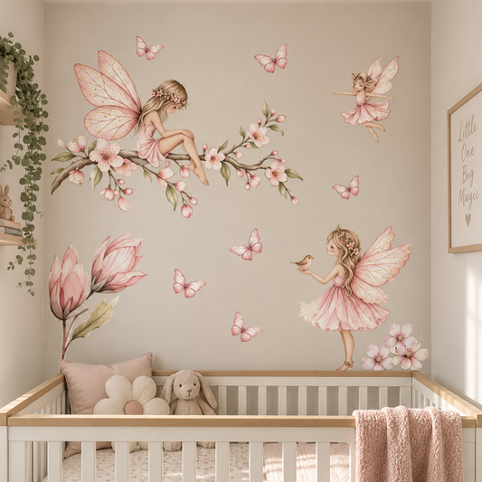 Flower Fairies Wall Sticker Set