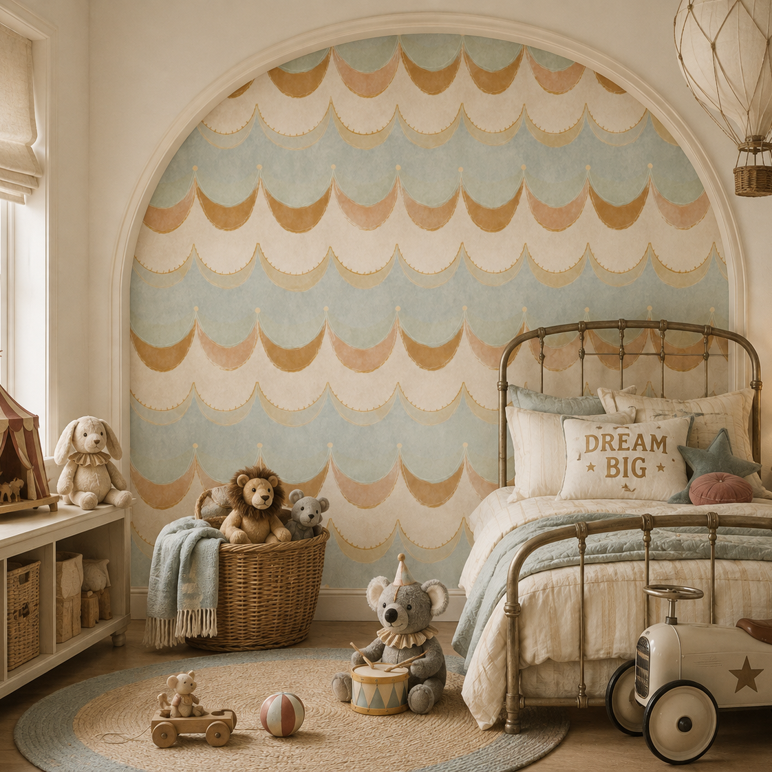 Vintage Circus Wall Panel