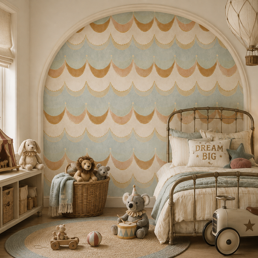 Vintage Circus Wall Panel