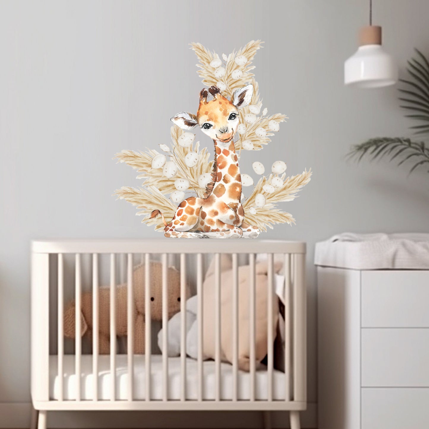 Baby Giraffe Wall Sticker Set