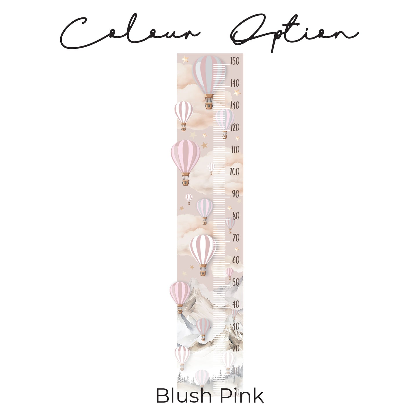 Hot Air Balloon Height Bar