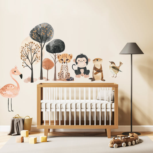 Neutral Safari Wall Art
