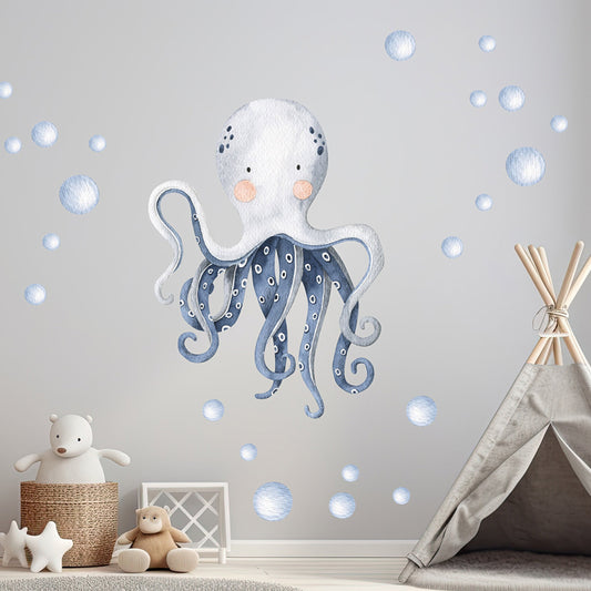 Ocean Octopus Wall Art