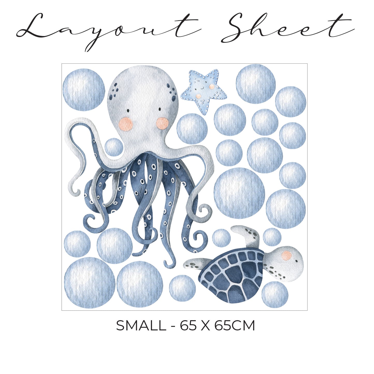Ocean Octopus Wall Art