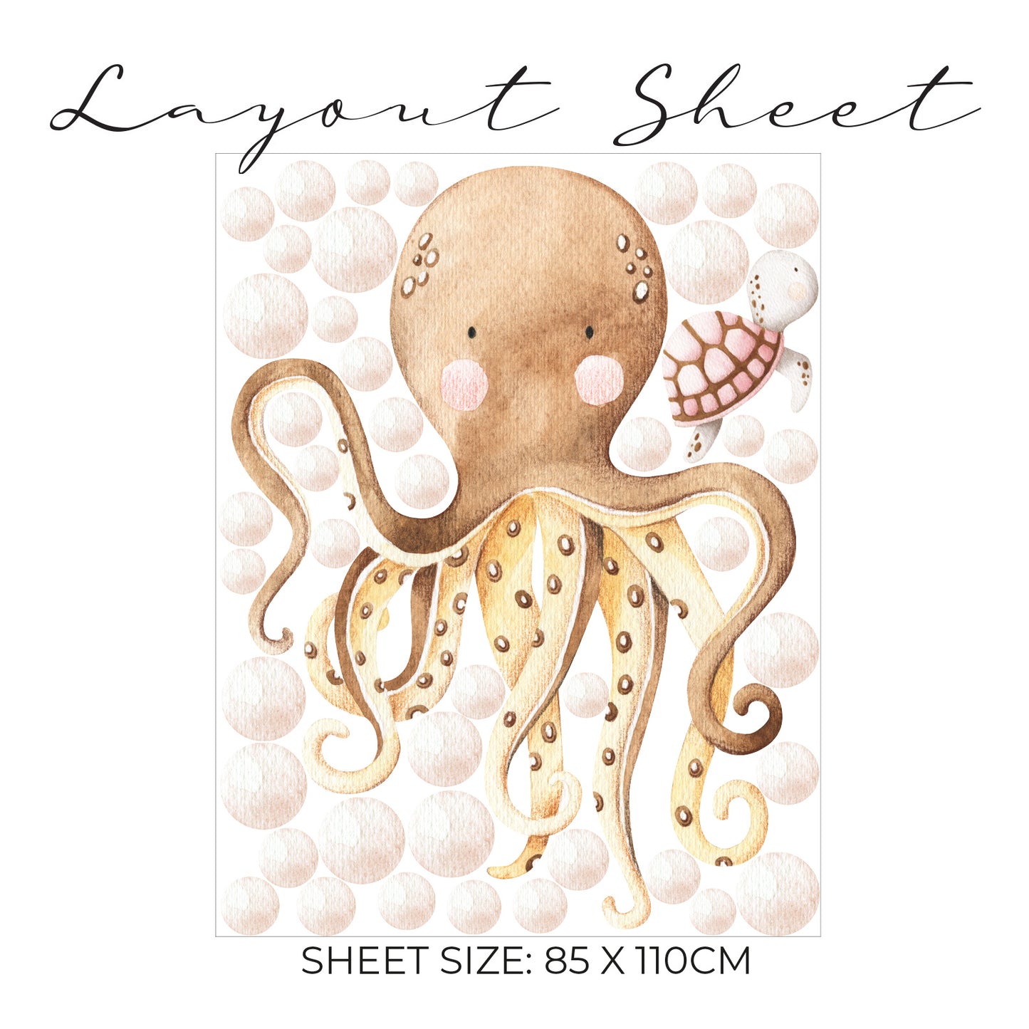 Ocean Octopus Wall Art