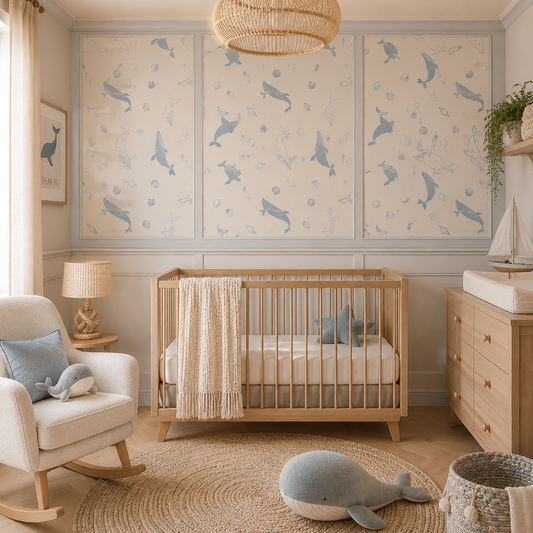 Ocean Whale Wall Panel