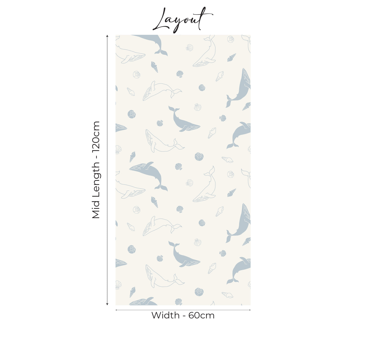 Ocean Whale Wall Panel