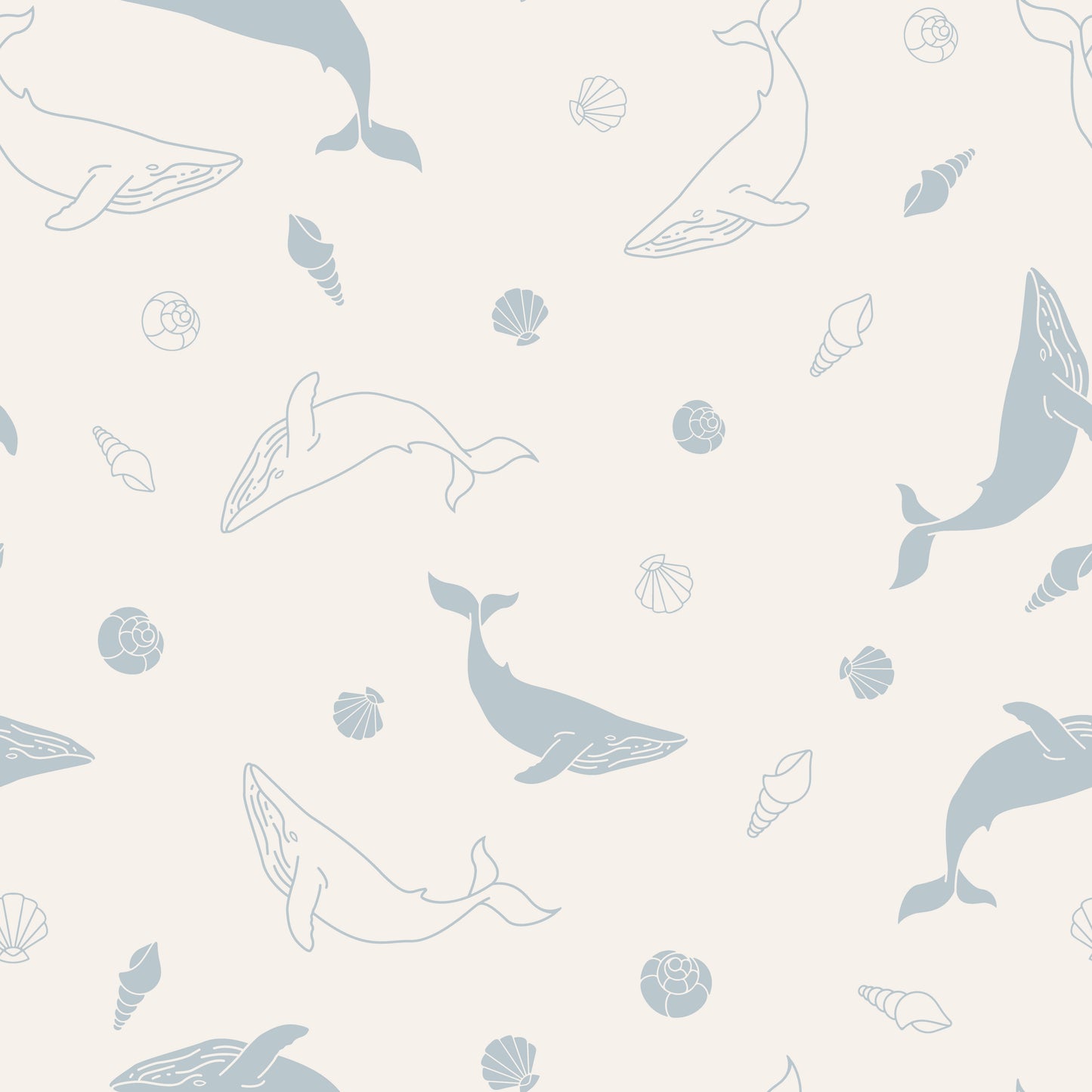 Ocean Whale Wall Panel