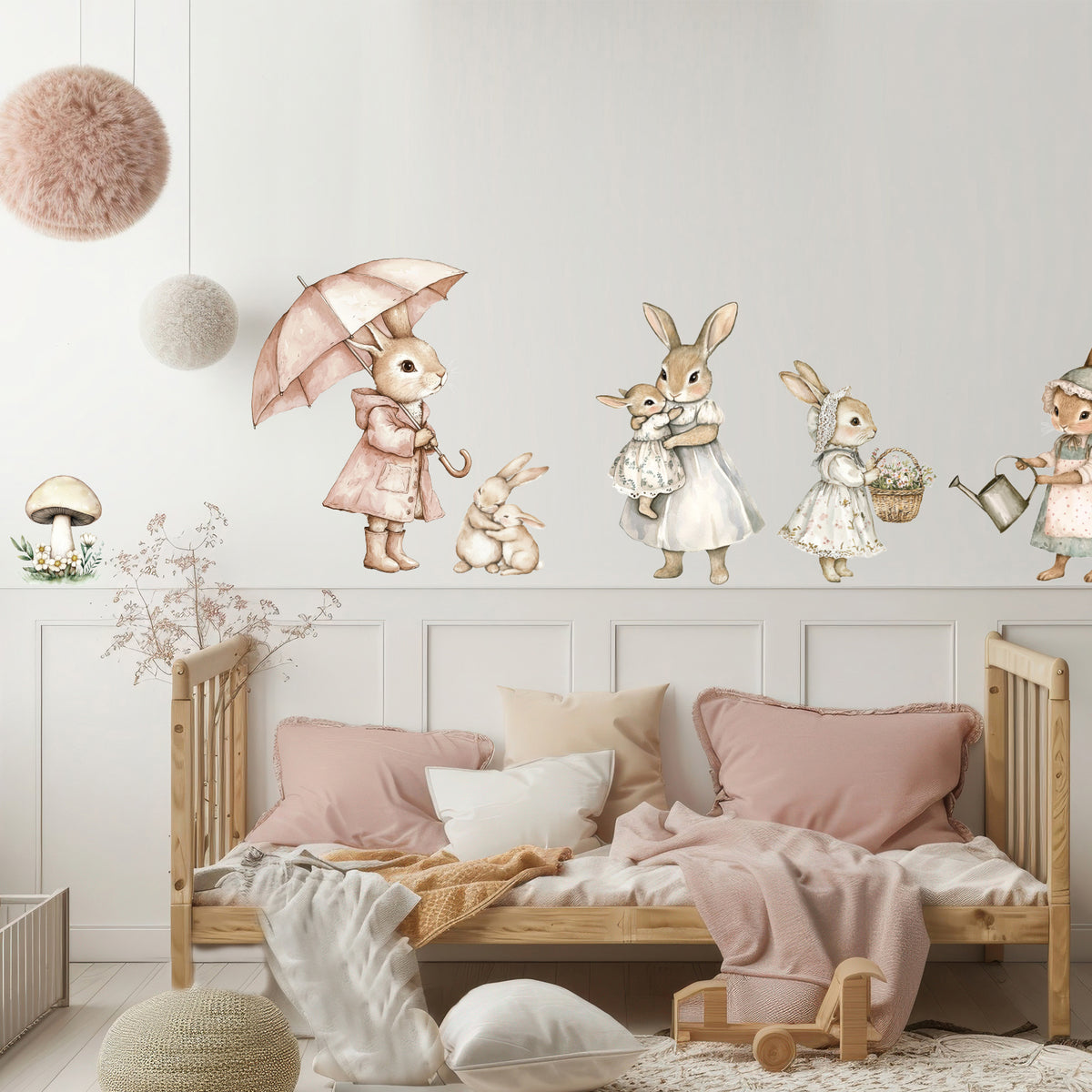 Pink Rabbit Line Stickers Skip to product information