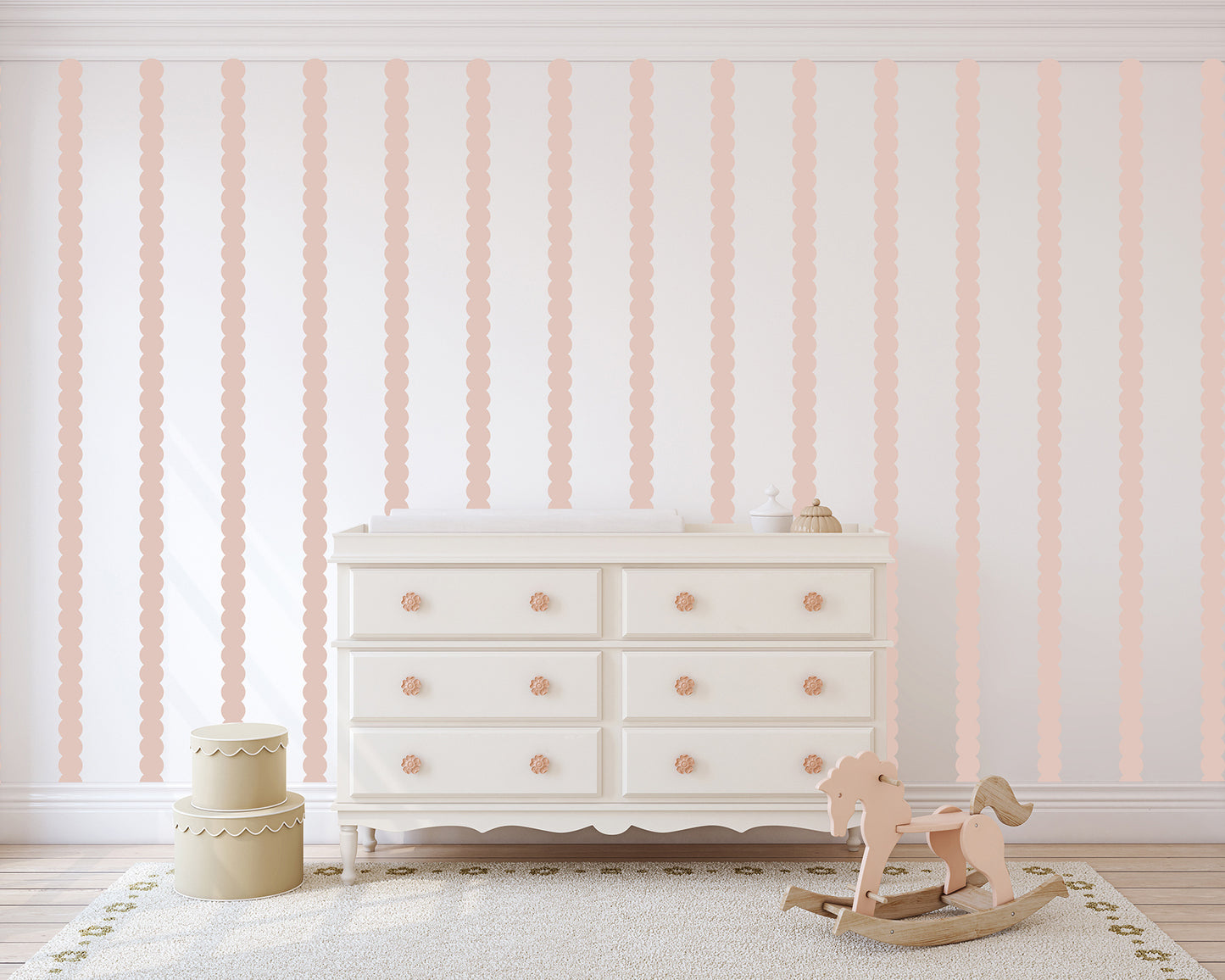 Scallop Trim Wall Stickers