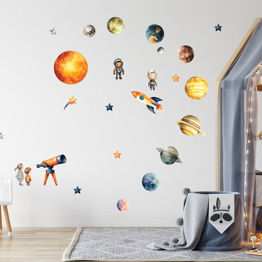 Our Solar System Wall Sticker Pack