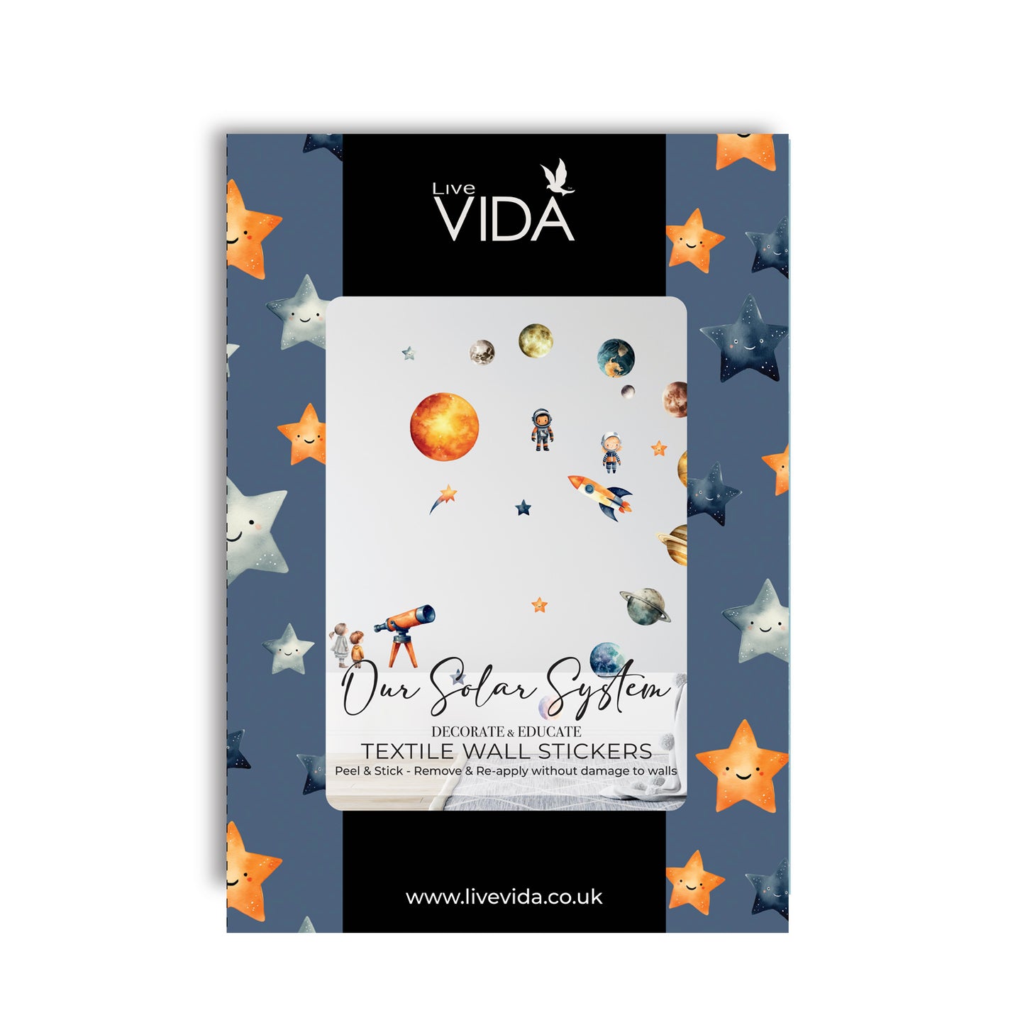 Our Solar System Wall Sticker Pack