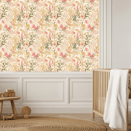Wild Floral Wall Panel