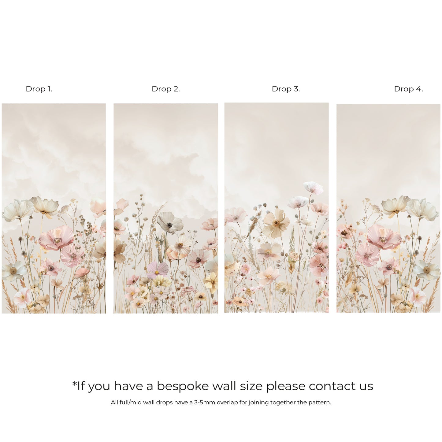 Wild Flower Wall Panel