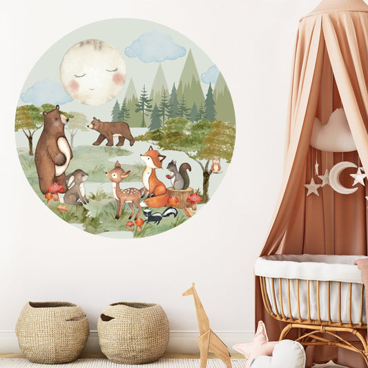 Woodland Circle Wall Art